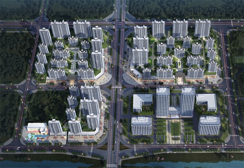 鸟瞰效果图 鸟瞰效果图
